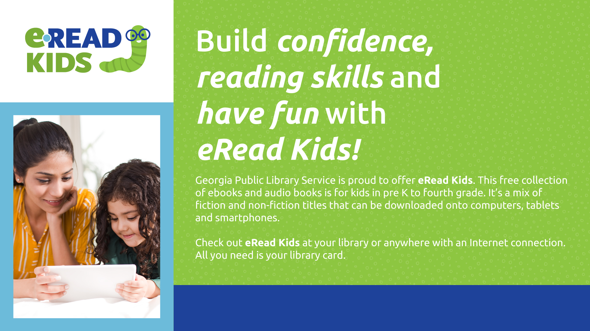 eRead Kids Graphic and Link